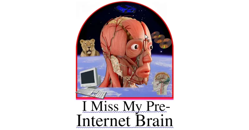 I miss my pre-internet brain